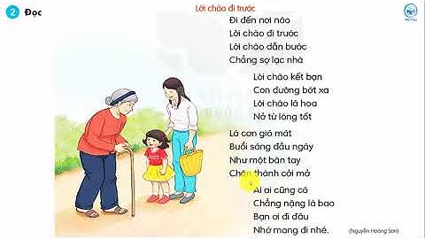 Tiếng Việt lớp 1 mới | Bài 2 Lời chào đi trước| Chủ đề 4 Điều em cần biết |Trang 64 | Cô Thu