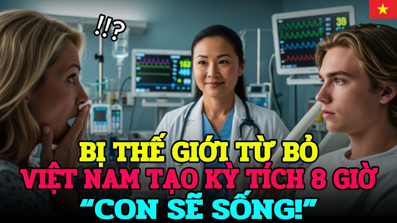 BÁC SĨ ÂU MỸ NÓI KHÔNG THỂ, BÁC SĨ VIỆT NAM NÓI MỘT CÂU KHIẾN CẢ NHÀ BẬT KHÓC