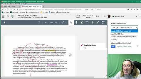 Canvas: Grading Re-submission