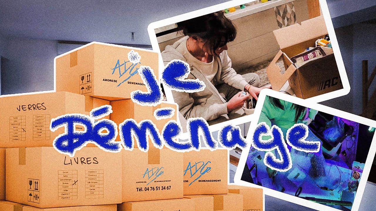 VLOG #DEMENAGEMENT en BRETAGNE ! 📦