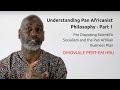 Understanding pan africanist philosophy  part 1