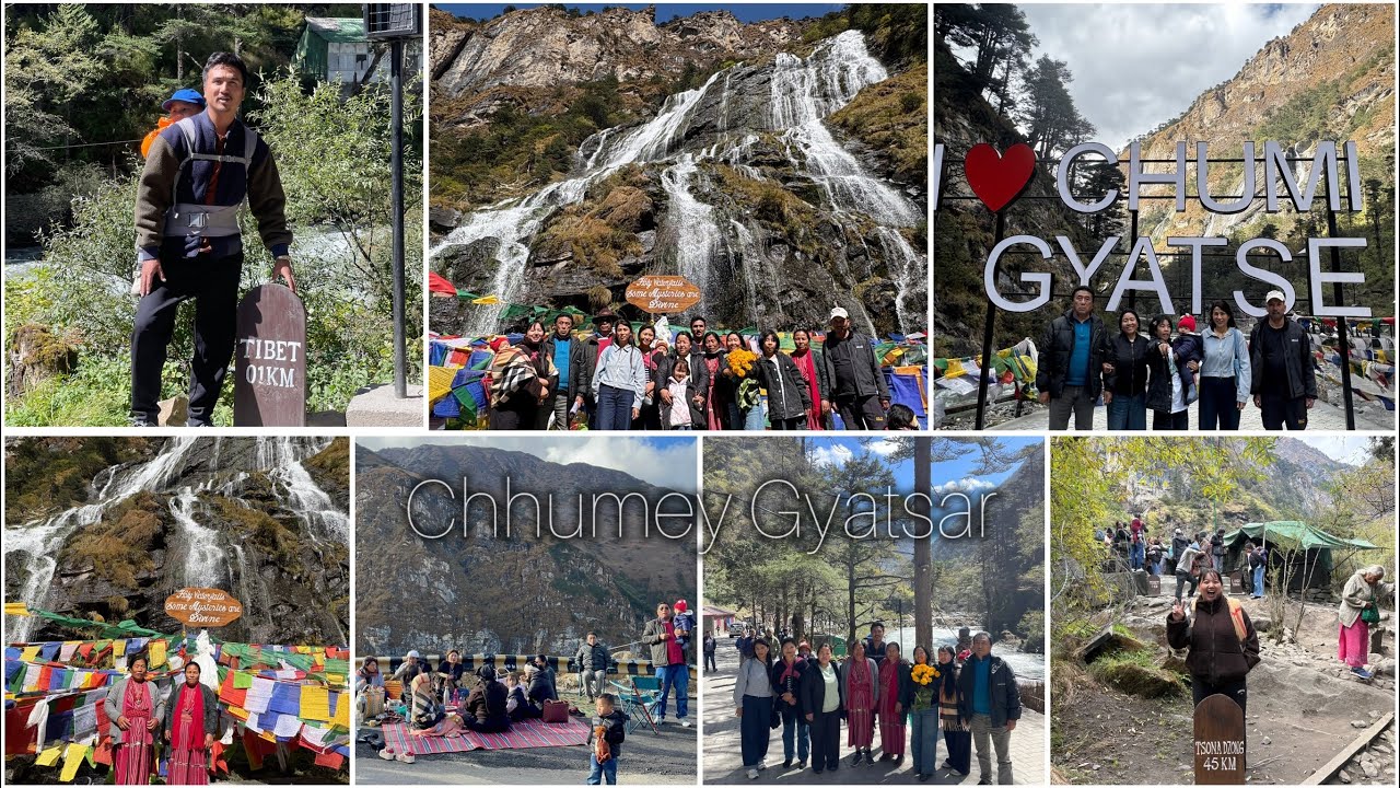 Family trip to chhumey Gyatsar(108 waterfalls) Tawang,Arunachal Pradesh.