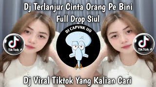 Download Lagu DJ TERLANJUR CINTA ORANG PE BINI || NGANA PE BINI YANG SALAH MANGAKU JANDA PA KITA REMIX DROP SIUL MP3
