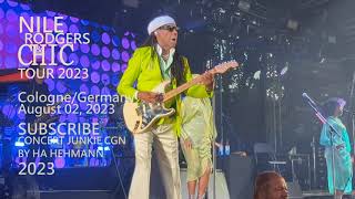 Nile Rodgers &amp; Chic - Upside Down (Diana Ross) | 2023 Tour | Cologne | August 02, 2023