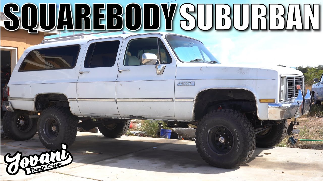 I bought a MASSIVE Squarebody Suburban with an
