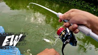 CAN I BREAK IT? Fishing using prototype fishing rod | Y4E24