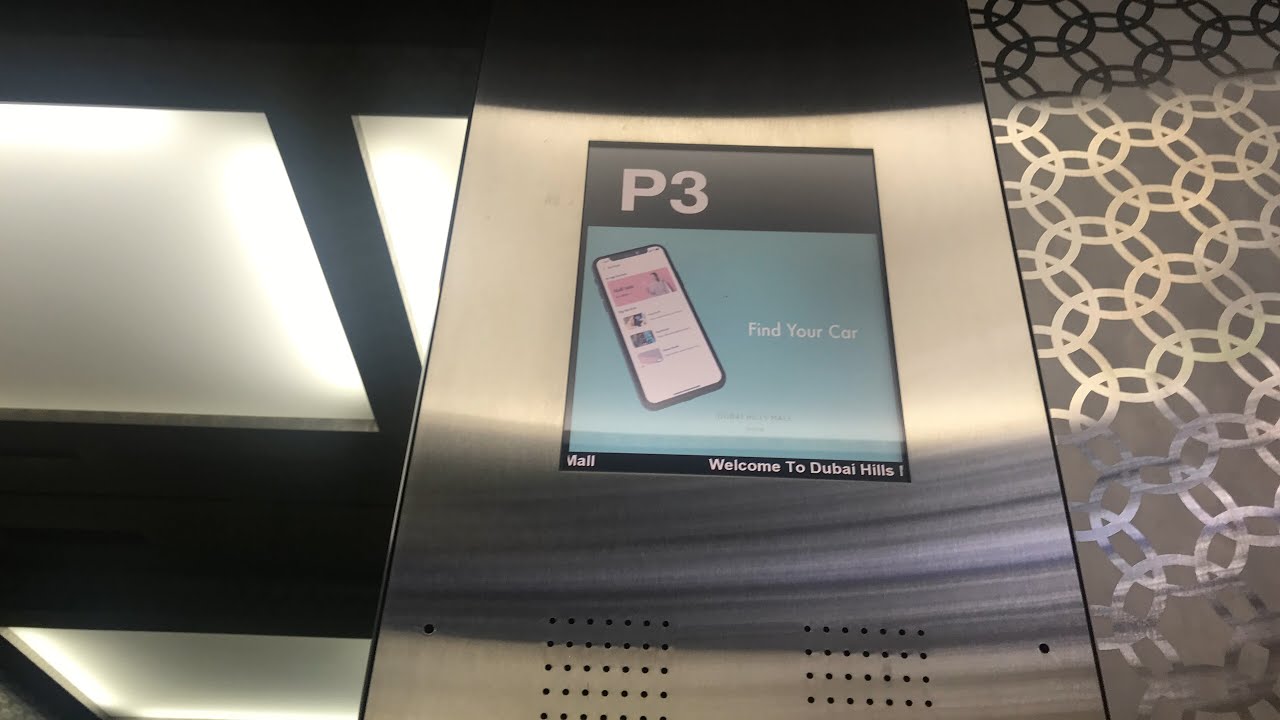 KONE Monospace Elevators, Dubai Hills Mall, Al Khail Road, Dubai, UAE