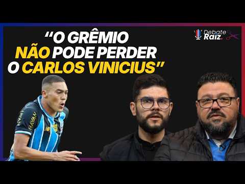 WHAT IS GRÊMIO'S LIMIT TO RENEW WITH CARLOS VINICIUS? | RAIZ DEBATE CLIPS