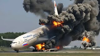 1 Minute Ago! Russian IL-96 Plane Carrying Russian President and Ministers Explodes in the Air