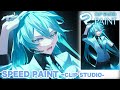 初音ミクを描いてみた25【CLIP STUDIO PAINT　イラストメイキング】-SpeedPaint-