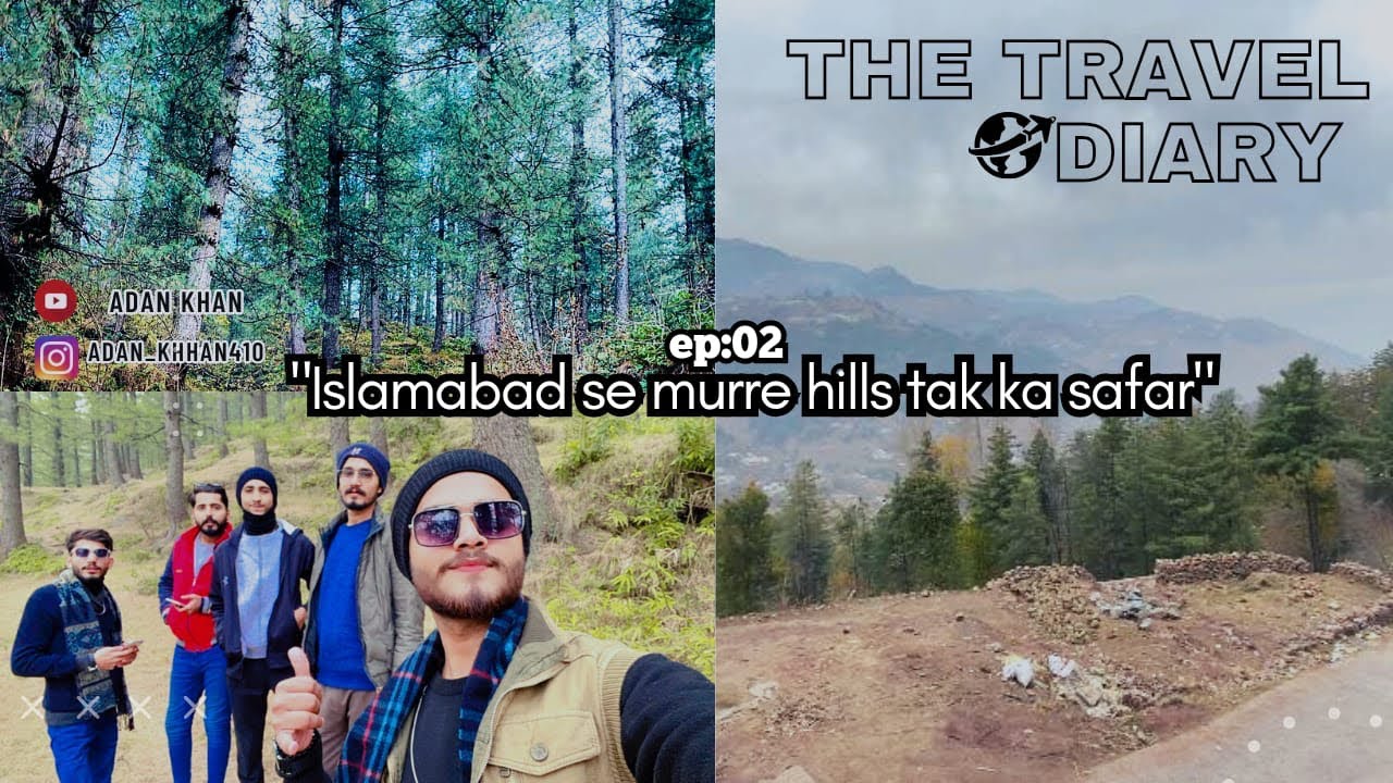 Murree main ki hiking 😱🥲#foryou #foryoypage #like #trending #vlog