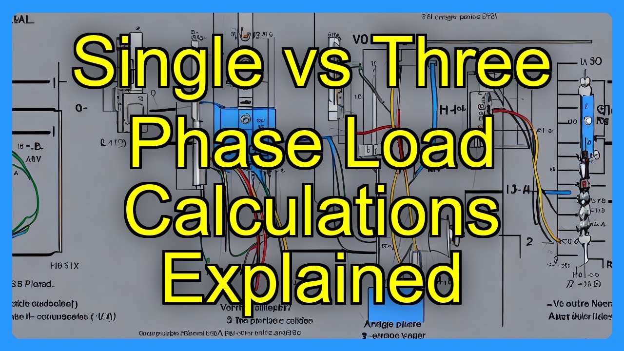 Single vs Three Phase Load Calculations Explained - YouTube
