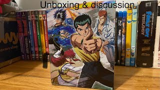 Anime Blu-ray Unboxing: Yu Yu Hakusho 30th Anniversary Boxset Anime Blu-ray Unboxing: Yu Yu Hakusho 30th Anniversary Boxset