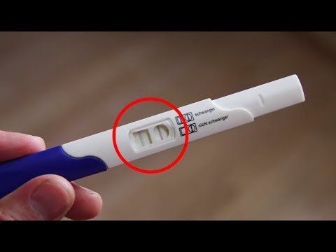 Video: Můžete nalít vodu na těhotenský test?