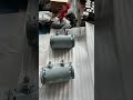 These two forged double ball valves have been painted and pressure tested, and are ready for packing