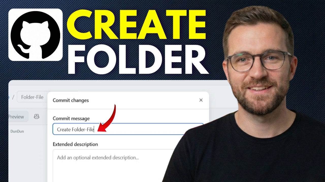 How To Create Folder In GitHub Repository (Step By Step 2026) - YouTube
