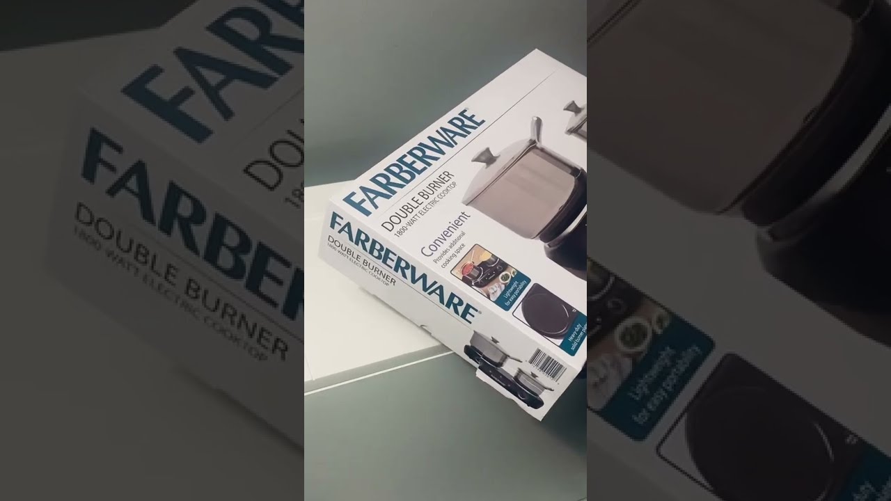 farberware double burner 1800 watt