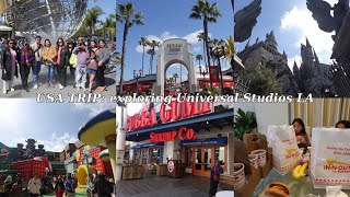 USA TRIP WITH THE FAMILY: Exploring Universal Studios LA 🧙🏽‍♂️🦕🍄