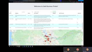 Hack'20 Safe Business Finder Demo