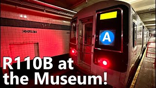 ⁴ᴷ⁶⁰ NEWS: R110B Prototype Car 3007 now on Display at the NY Transit Museum!