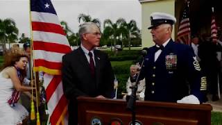 Memorial Day Ceremony 2018 at Hodges Memorial Gardens, Naples, Florida