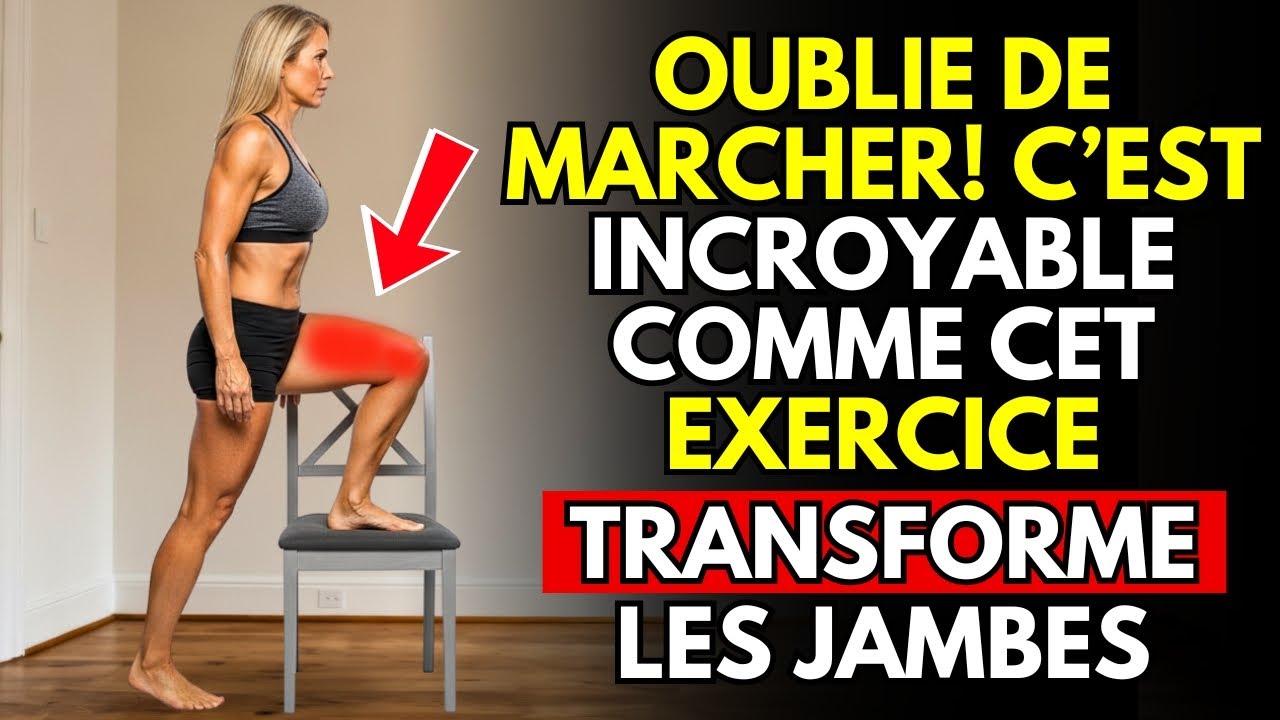 PERSONNE ÂGÉE : Cet Exercice Simple Restaure la Force des Jambes Après 50 Ans (À la Maison)