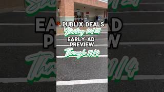 PUBLIX DEALS EARLY AD PREVIEW 10/29-11/4
