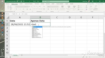 Extrair Data com Função Texto no Excel.