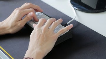 _33 Keyboard  with Durock Koalas 67g Tactile Switches - Typing Test