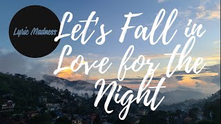 FINNEAS - let's fall in love for the night