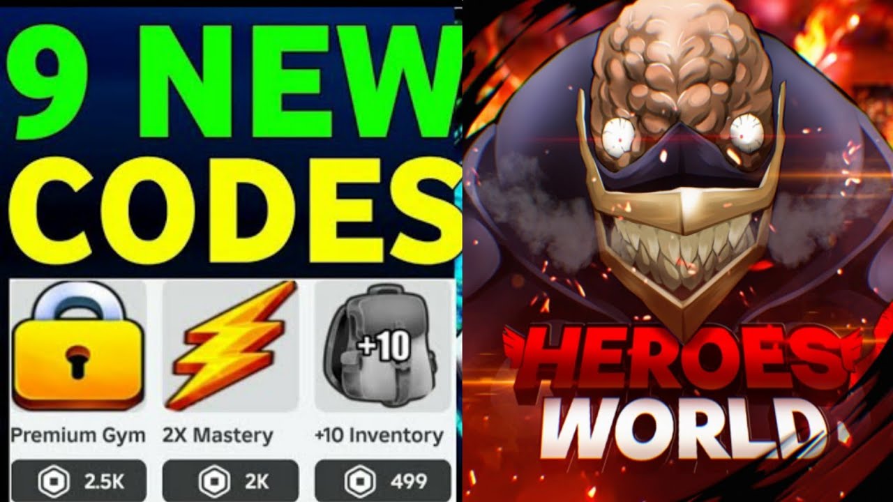 UPDATE⚡HEROES WORLD ROBLOX CODES 2024 - HEROES WORLD CODES - YouTube