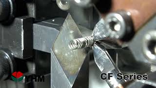 Multiple pitch Compression spring W.D 0.3mm｜CNC Compression Spring Machine CF-310｜YHM