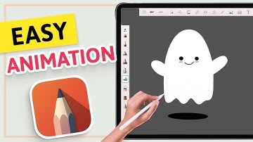EASIEST Ghost Animation In Autodesk Sketchbook | On IPad & Tablet | Sketchbook Tutorial