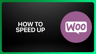 How To Speed Up WooCommerce 2026! Tutorial