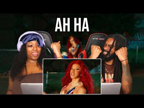 Cardi B - AH HA [Official Music Video] | REACTION