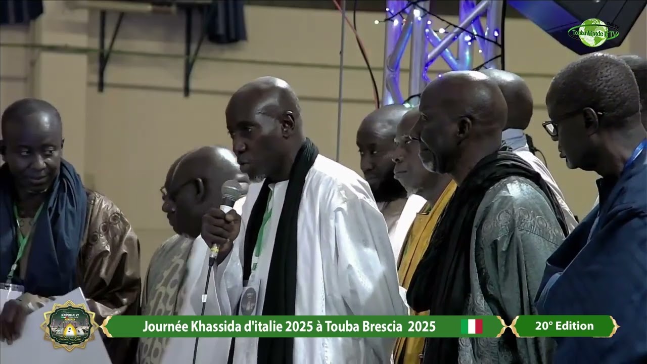 DOCORATION BAYE SAM DIOP: BÉSSOU XASSIDAYI TOUBA ITALIE 20° EDITION
