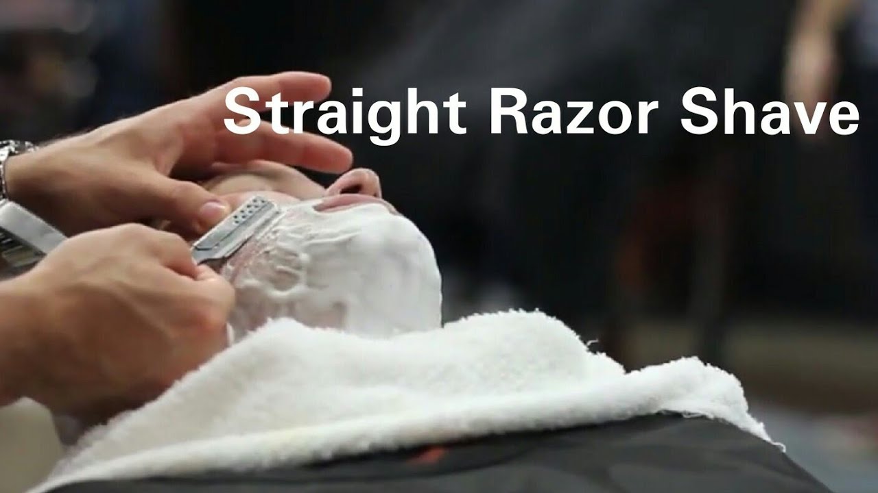 Straight Razor Shave - YouTube
