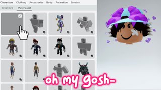 Basically bodyless : r/roblox