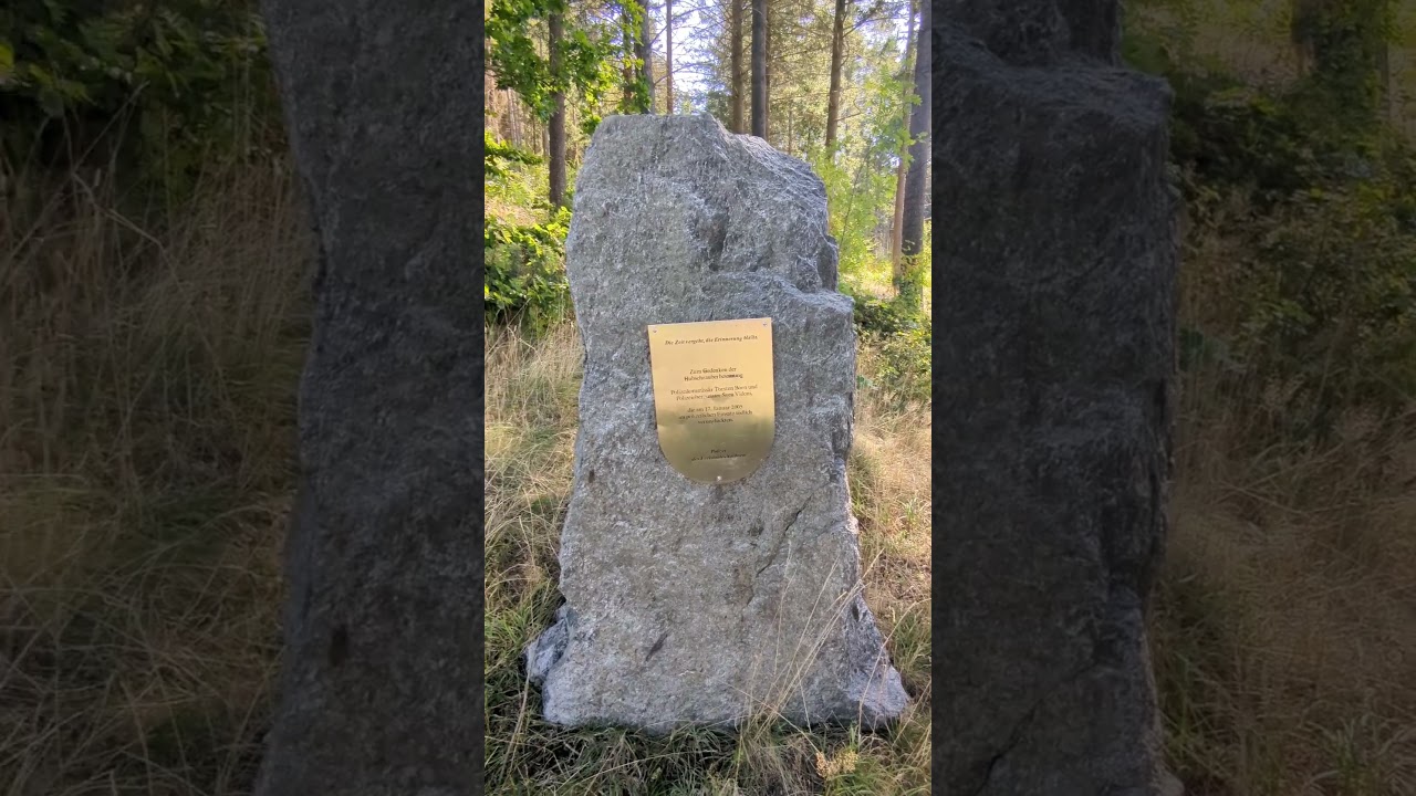 📍 Thalheim Erzgebirge • Gedenkstein • Ort der Ruhe 