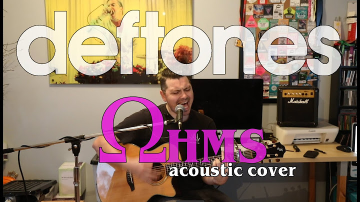 Ohms Acoustic version - Acoustic performance video thumbnail