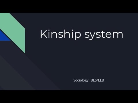 Kinship system notes for bls llb |sociology |blsllb | llb notes