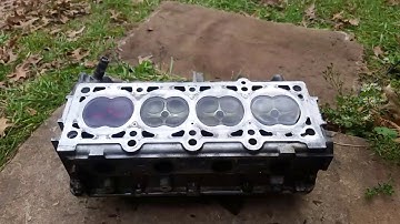 2.0 Head New valves from Broken Timing Belt Fix. Dodge Neon