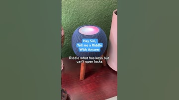 Hey Siri, Tell me a Riddle - With Answer