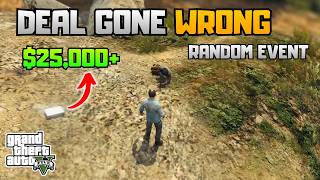 Affare andato male in GTA 5 modalità Storia | Evento casuale soldi nascosti | *NO MOD* | Mc ABLE ... screenshot 5