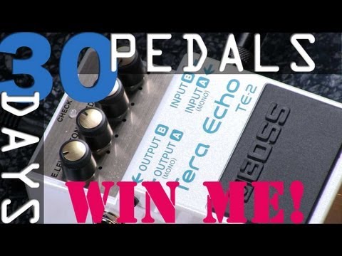 Boss TE-2 Tera Echo Bitesize Review - 30 Days, 30 Pedals - WIN!