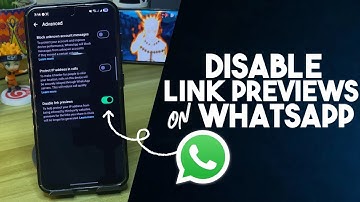 How to Disable Link Previews on WhatsApp | Protect Your Privacy