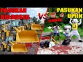 PUASOUKAN UPlIN VS PASOUKUIAN BULDOSER?!