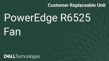 Dell  PowerEdge R6525: Remove/Install Fan