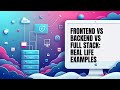 📘 Complete Guide: Frontend 🖥️, Backend ⚙️ & Full Stack 💻 Development Urdu