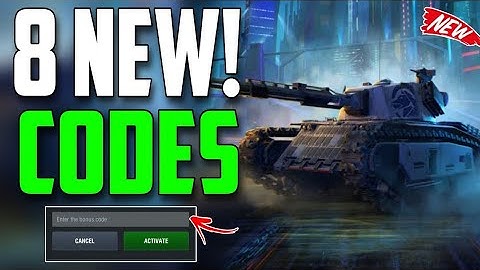 ALL VALID WoT Codes 🔥 How to use Codes in World of Tanks 🔥 Bonus Codes 2025